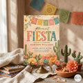 Fiesta Retirement Invitation,IFiesta Birthday Invitation, Mexican Fiesta Party Invite, Fiesta Birthday Invite,Editable Canva Template