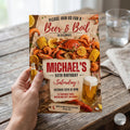 Editable Crawfish boil Birthday Party invitation - Beer invite - Man Birthday Instant download template digital
