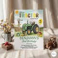 Tractor Birthday Invitation: Editable Farm Party Template (Digital Download)