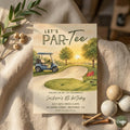 Golf Birthday Party: Par-Tee Invitation, Editable Template (Digital Download)