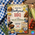 BBQ Birthday Invitation, BBQ Birthday Party ,Barbecue Grill and Chill Invite, BBQ Red Gingham Backyard Party, Editable, Canva